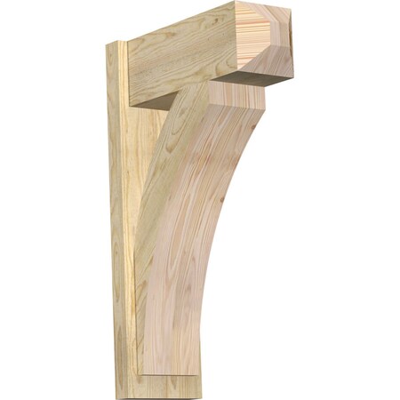 Ekena Millwork Thorton Rough Sawn Craftsman Outlooker, Douglas Fir, 8"W x 20"D x 32"H OUT08X20X32THR04RDF